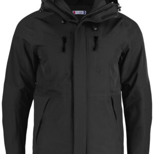 Clique Stafford Jacket Unisex Regenjas dun, Zwart (XS, 3XL)