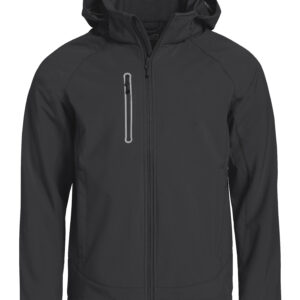 Clique Milford Softshell Jacket Man, Donkergrijs (XS, 3XL)