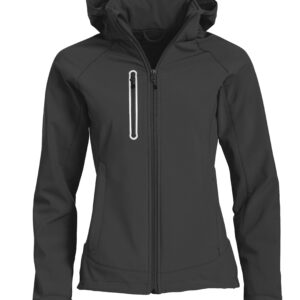 Clique Milford Softshell Jacket Vrouw, Donkergrijs (S, XXL)